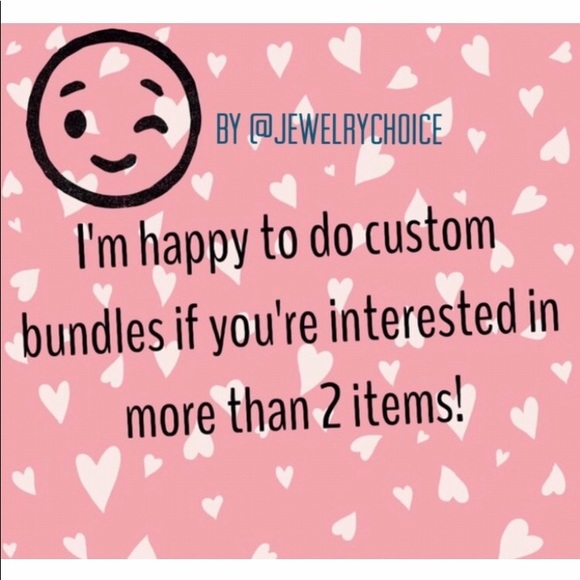 🆕 Jewelry - Save 15% on Bundles of 2 items or more😊